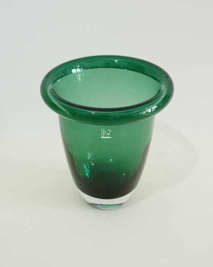 Vaso Verde Smeraldo Vetro