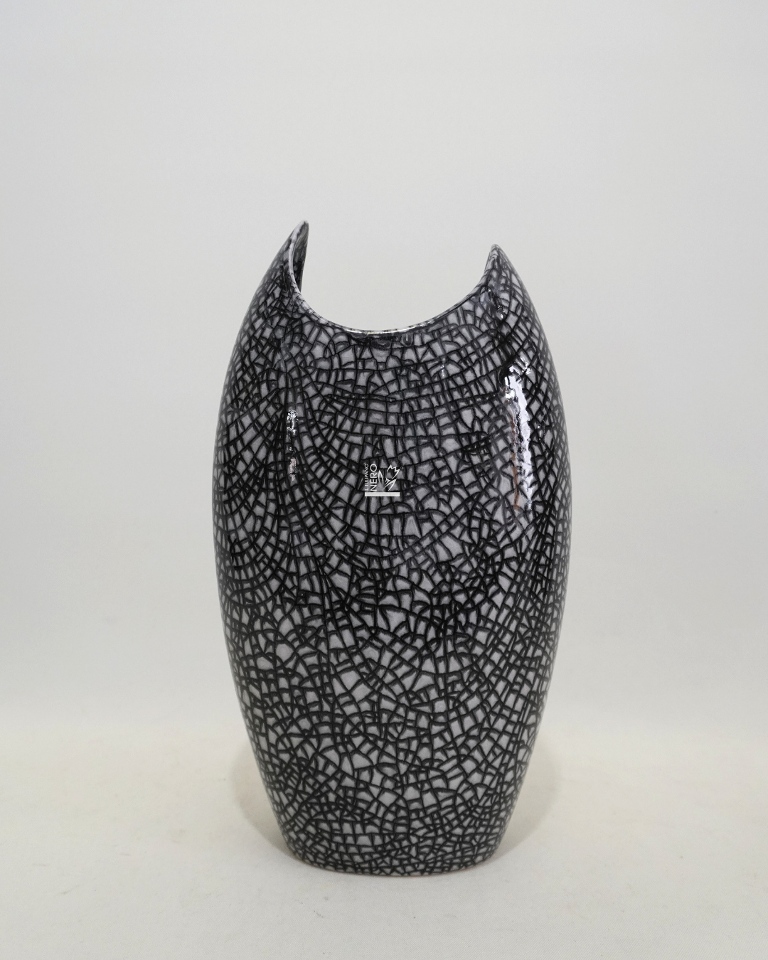 Vaso in Ceramica Grigio Antracite