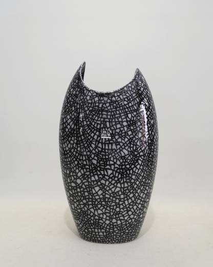 Vaso in Ceramica Grigio Antracite
