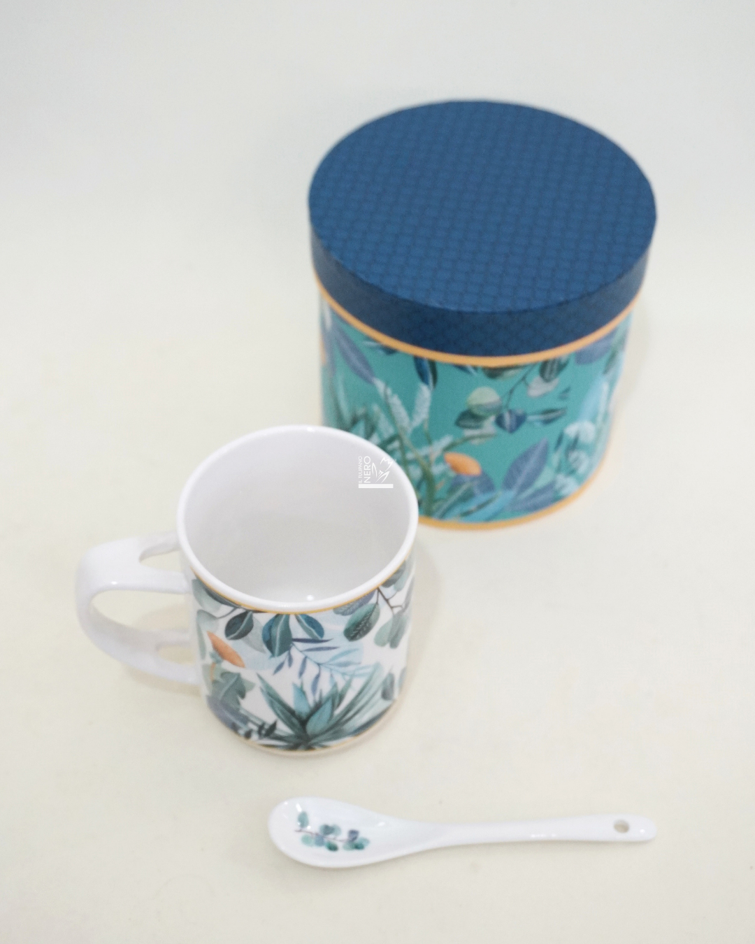 Tazza in Porcellana con Cucchiaino | HENRIETTE