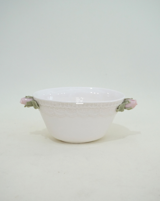 Ciotolina in Porcellana con Fiore | HERVIT