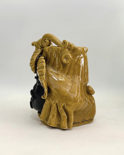 Testa di Moro Demetra Piccolo Senape | VERUS Ceramiche