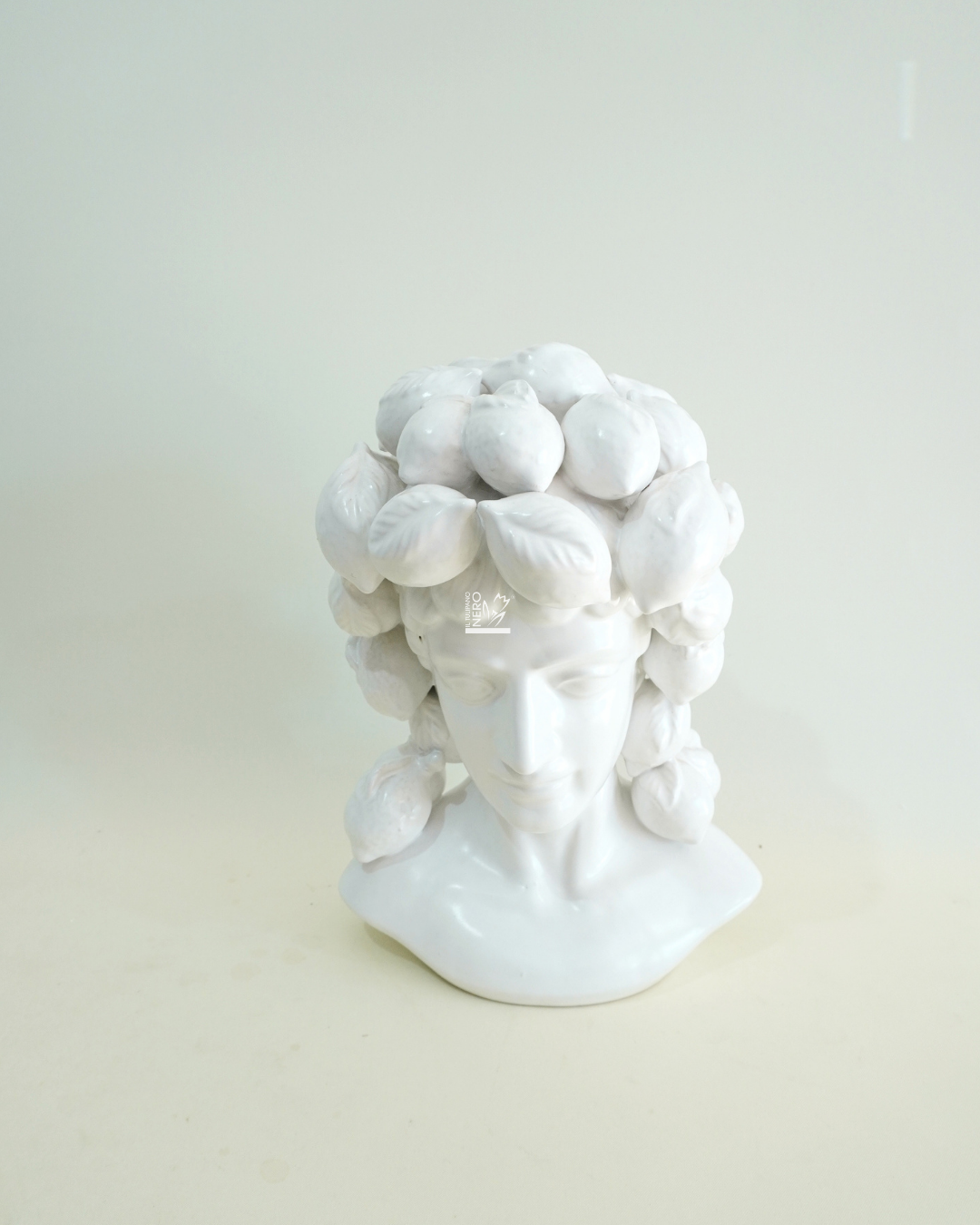 Busto Scultura Limoni Bianca