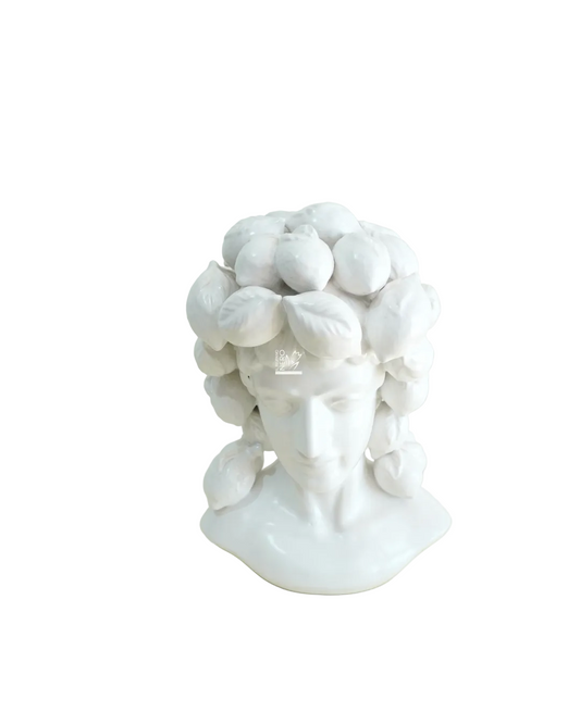 Busto Scultura Limoni Bianca