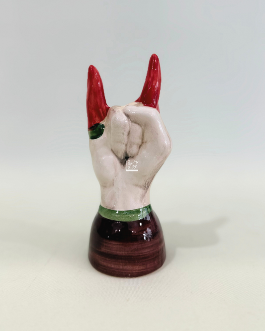 Mano Scaramantica Grande | Ceramiche Artistiche Calabresi