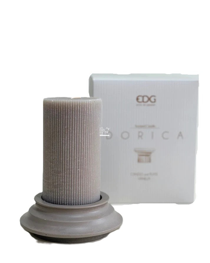 Candela Dorica Grigia con Piatto | EDG