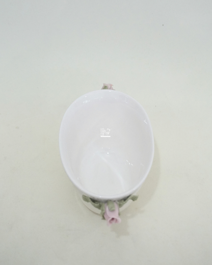Ciotolina in Porcellana con Fiore | HERVIT