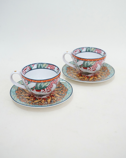 Set 2 Tazzine con Piattino | HENRIETTE