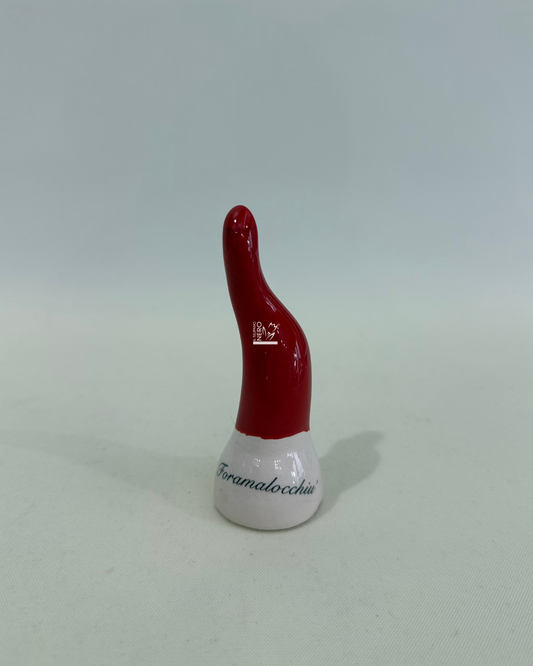 Cornicello Portafortuna "Foramalocchiu" | Ceramiche Artistiche Calabresi
