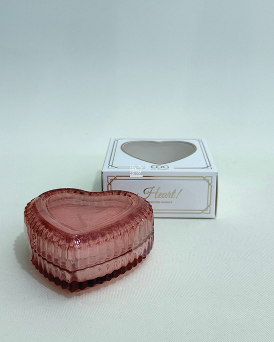 Candela Profumata Heart Rosa | EDG