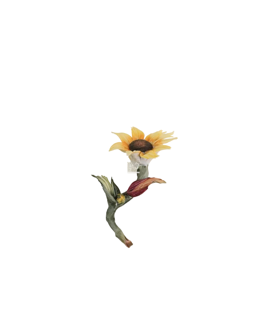 Girasole con Stelo | Maiello Capodimonte