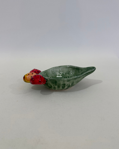 Ciotolina "Pala di Fico d'India" | Ceramiche Artistiche Calabresi
