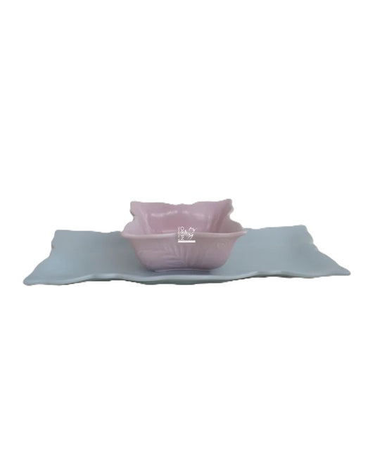 Set Vassoio e Ciotolina in ceramica | HERVIT Creations