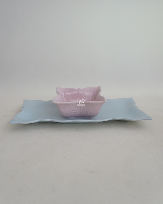 Set Vassoio e Ciotolina in ceramica | HERVIT Creations