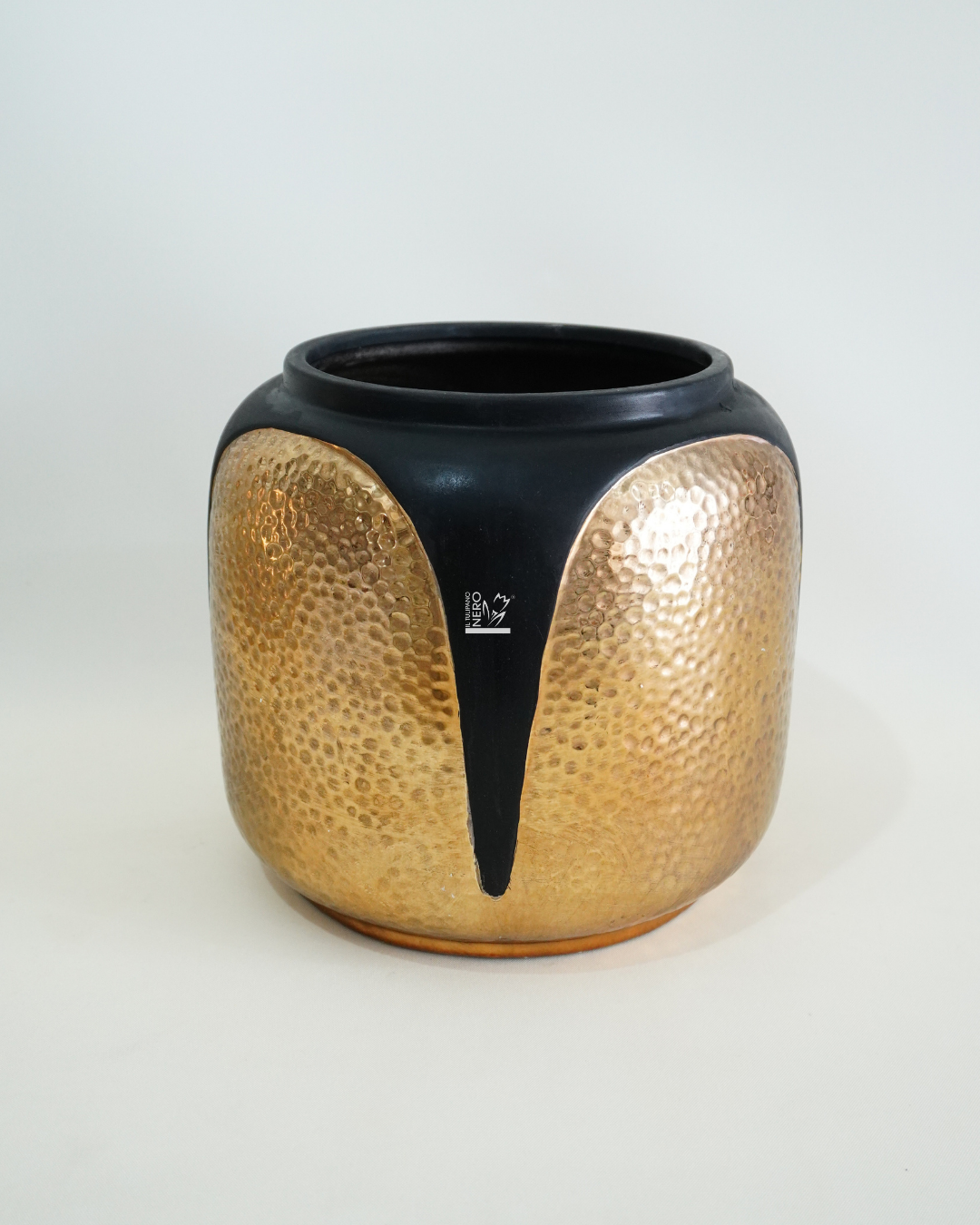 Vaso Nero e Oro Grande | EDG