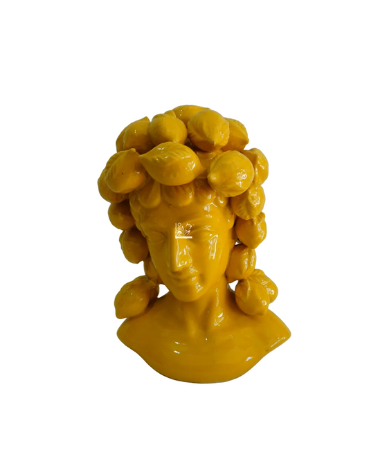 Busto Scultura Limoni Gialla