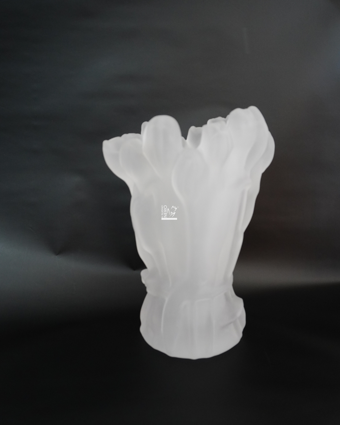 Vaso Tulipani in Vetro Effetto Cristallo | EDG