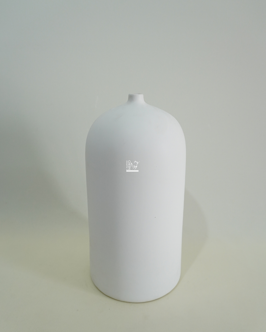 Vaso Monofiore Bianco Opaco Grande | EDG
