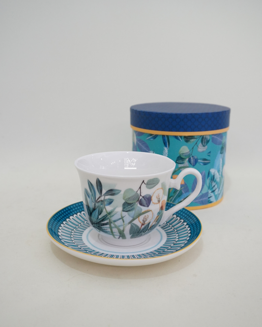 Tazza da Tè e Piattino in Porcellana | HENRIETTE