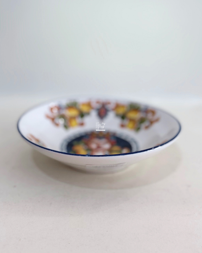 Piatto Fondo Caltagirone Testa di Moro Donna e Limoni | EDG