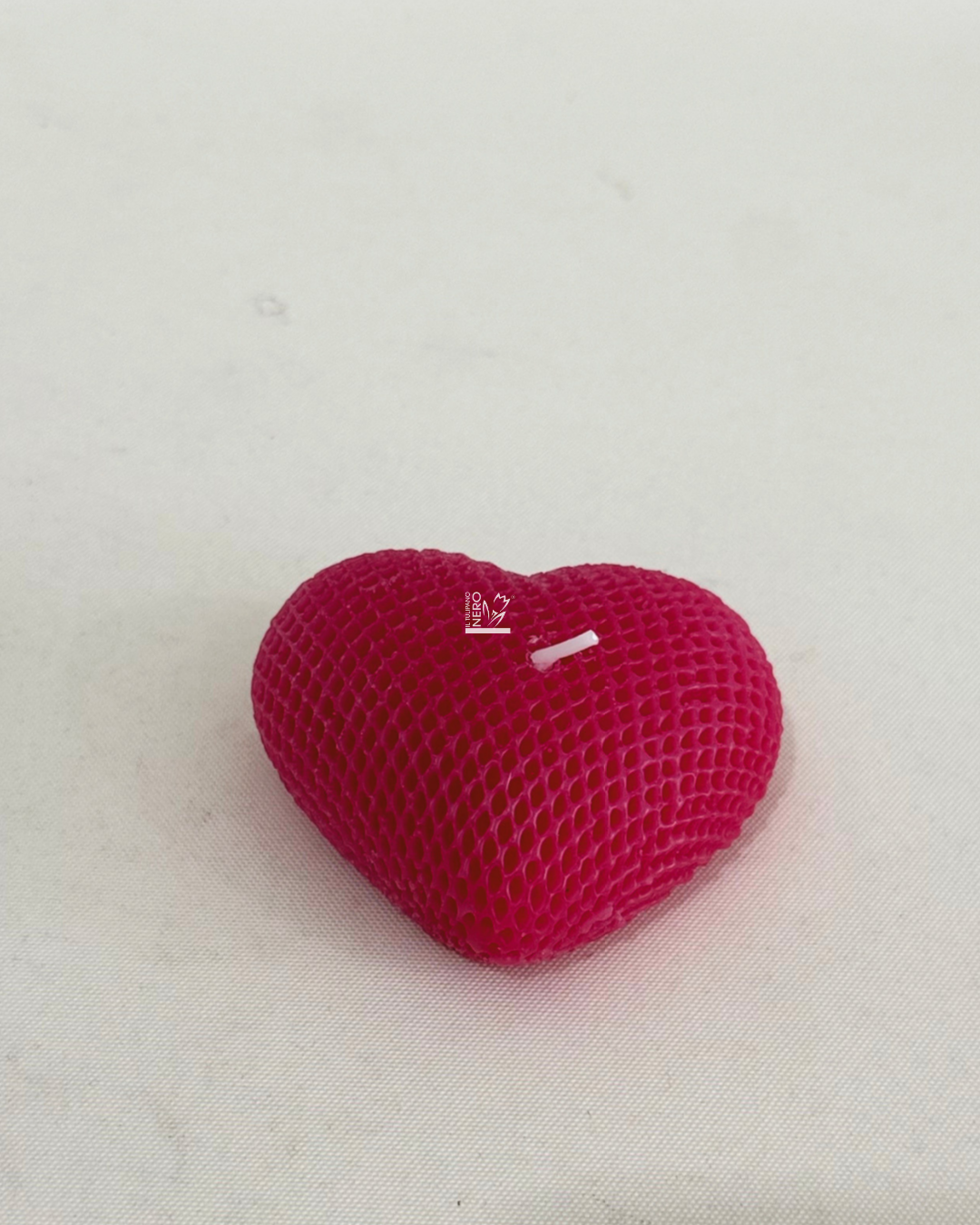 Candela Cuore Rosso Fragola Piccola