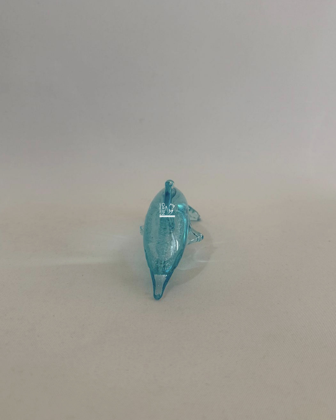 Delfino Azzurro Vetro