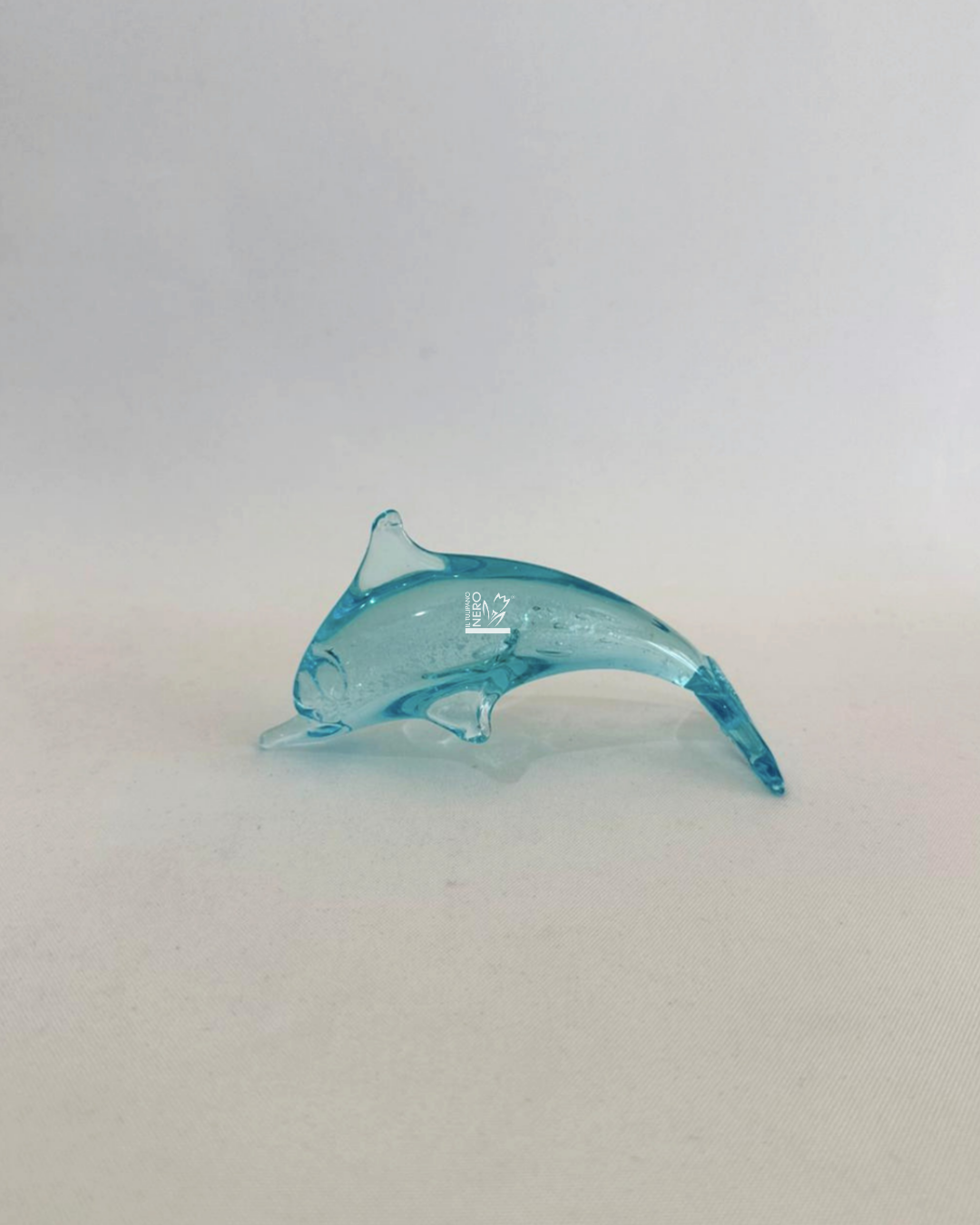 Delfino Azzurro Vetro