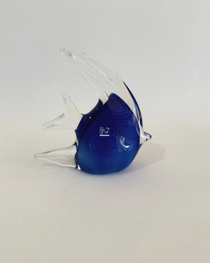 Pesce Luna Vetro Blu