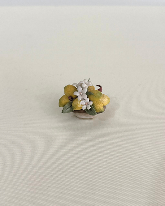 Cestino con Limoni | Capodimonte
