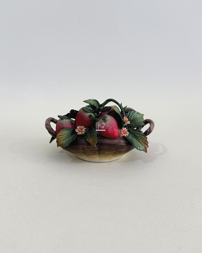 Cestino con Fragole Grande | Capodimonte