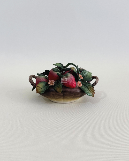 Cestino con Fragole Grande | Capodimonte