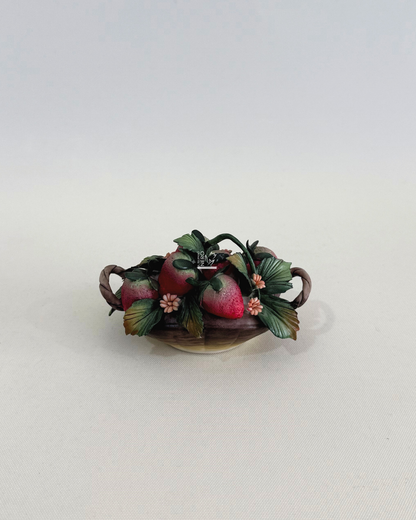 Cestino con Fragole Grande | Capodimonte