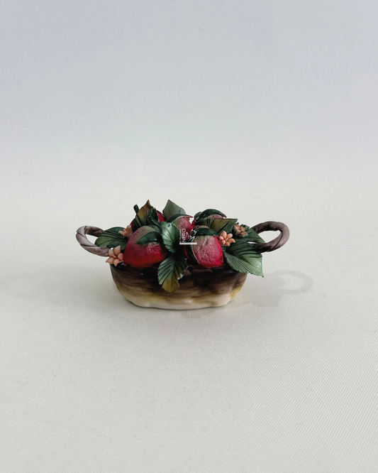 Cestino con Fragole Medio | Capodimonte