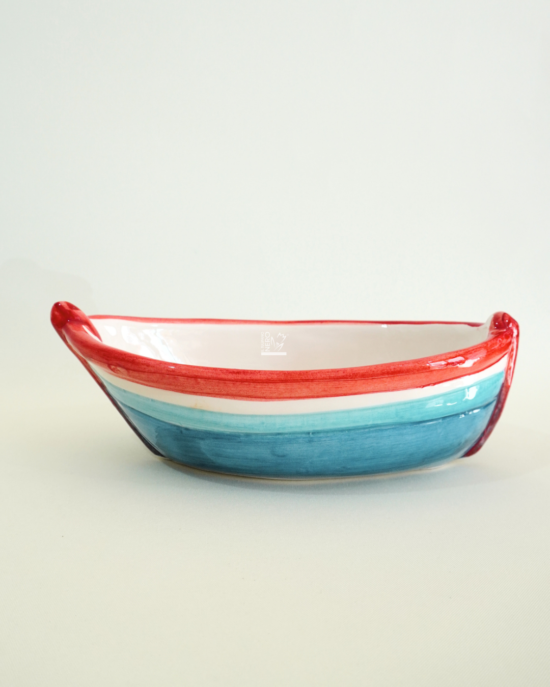 Barca Azzurra e Rossa | Ceramiche Artistiche Calabresi