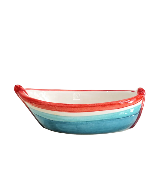 Barca Azzurra e Rossa | Ceramiche Artistiche Calabresi