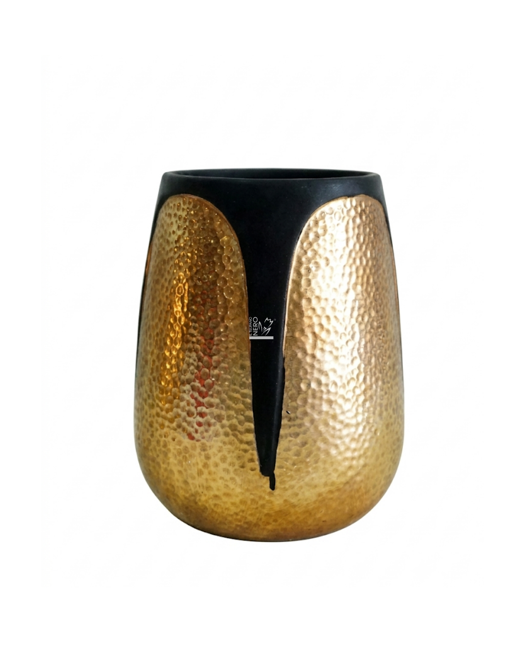 Vaso Alto Nero e Oro | EDG