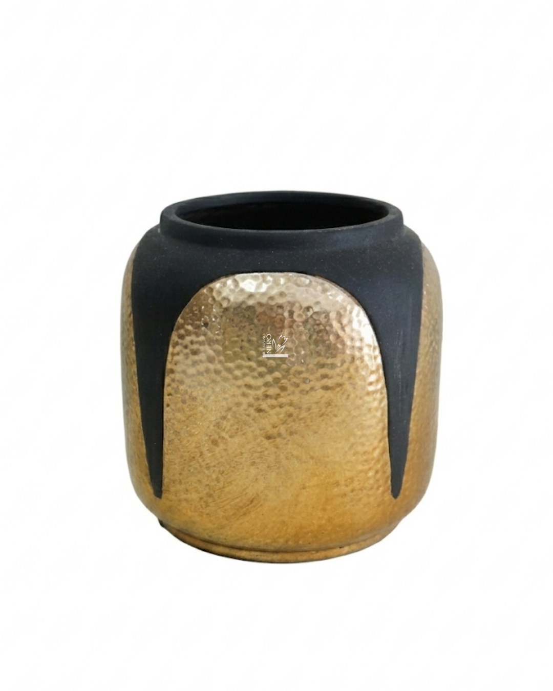 Vaso Nero e Oro Grande | EDG