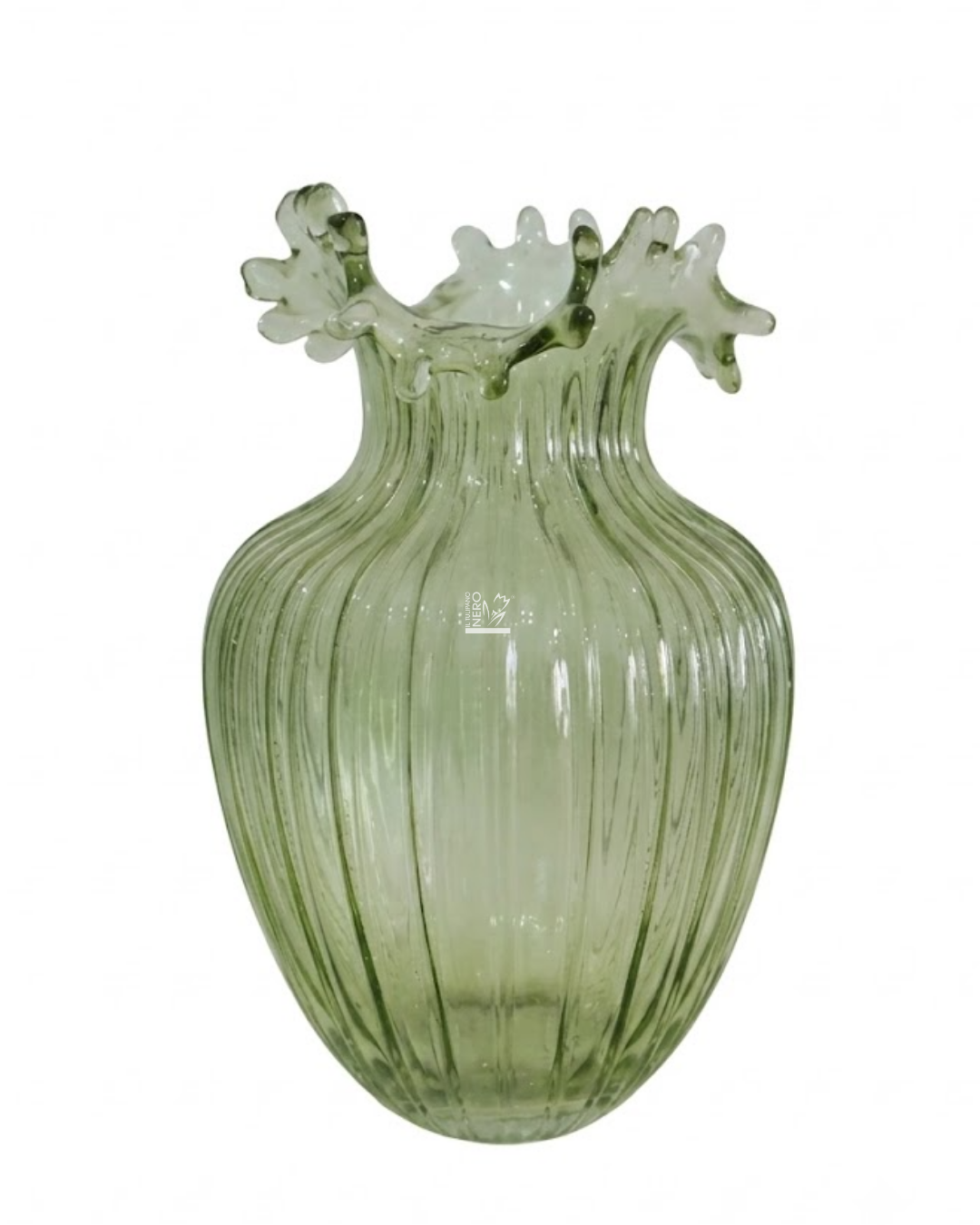 Vaso Verde Chiaro Vetro