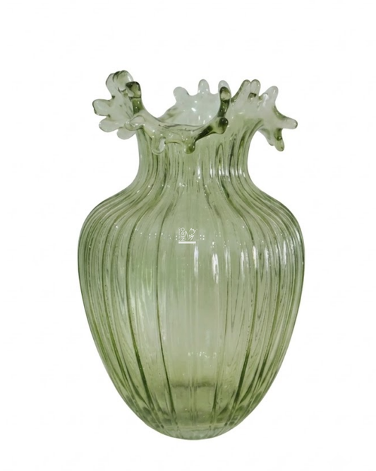 Vaso Verde Chiaro Vetro
