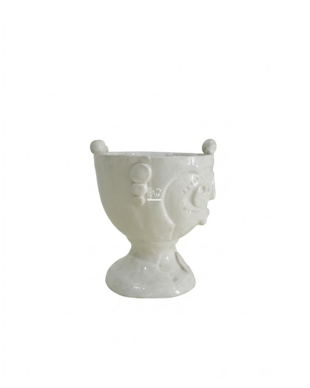 Coppa con Volto Bianco | VERUS Ceramiche
