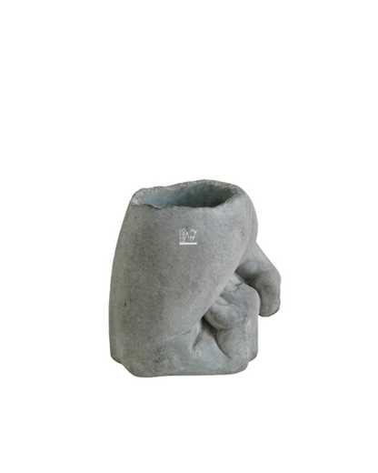 Vaso Pugno Medio Cemento | EDG