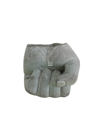 Vaso Pugno Grande Cemento | EDG