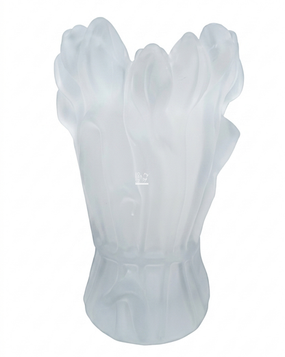 Vaso Tulipani in Vetro Effetto Cristallo | EDG