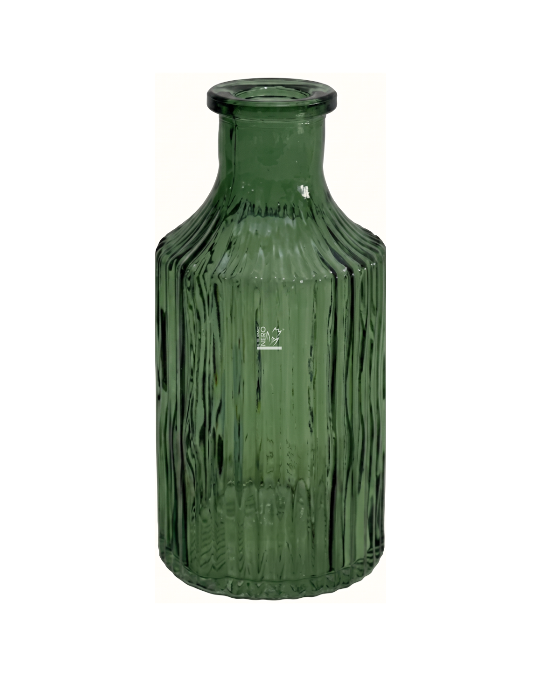 Bottiglietta Verde Scuro Monofiore | EDG