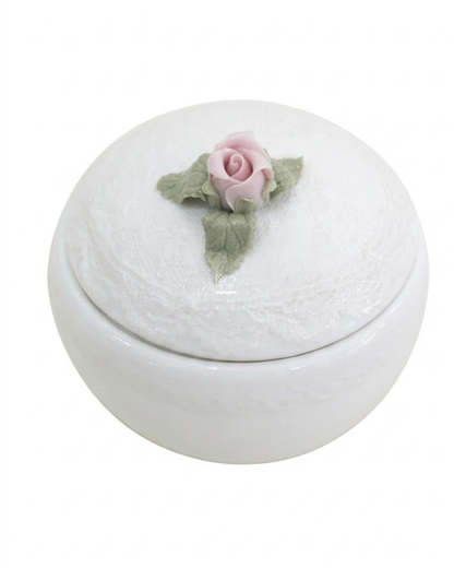 Zuccheriera in Porcellana con Fiore | Royal Class-HERVIT