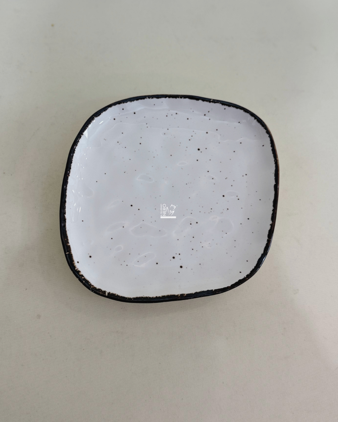 Piatto Frutta Bianco STONE | HENRIETTE
