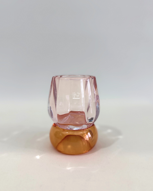 Portacandele Arancione Rosa | EDG