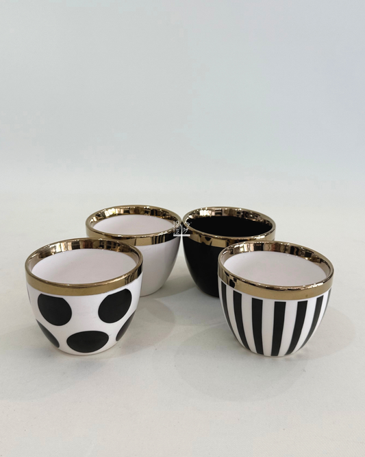 Set 4 Tazzine