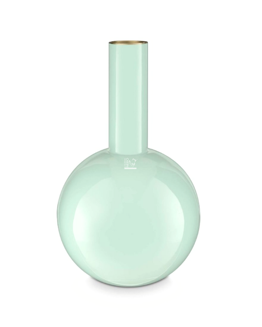 Vaso in Metallo Azzurrino