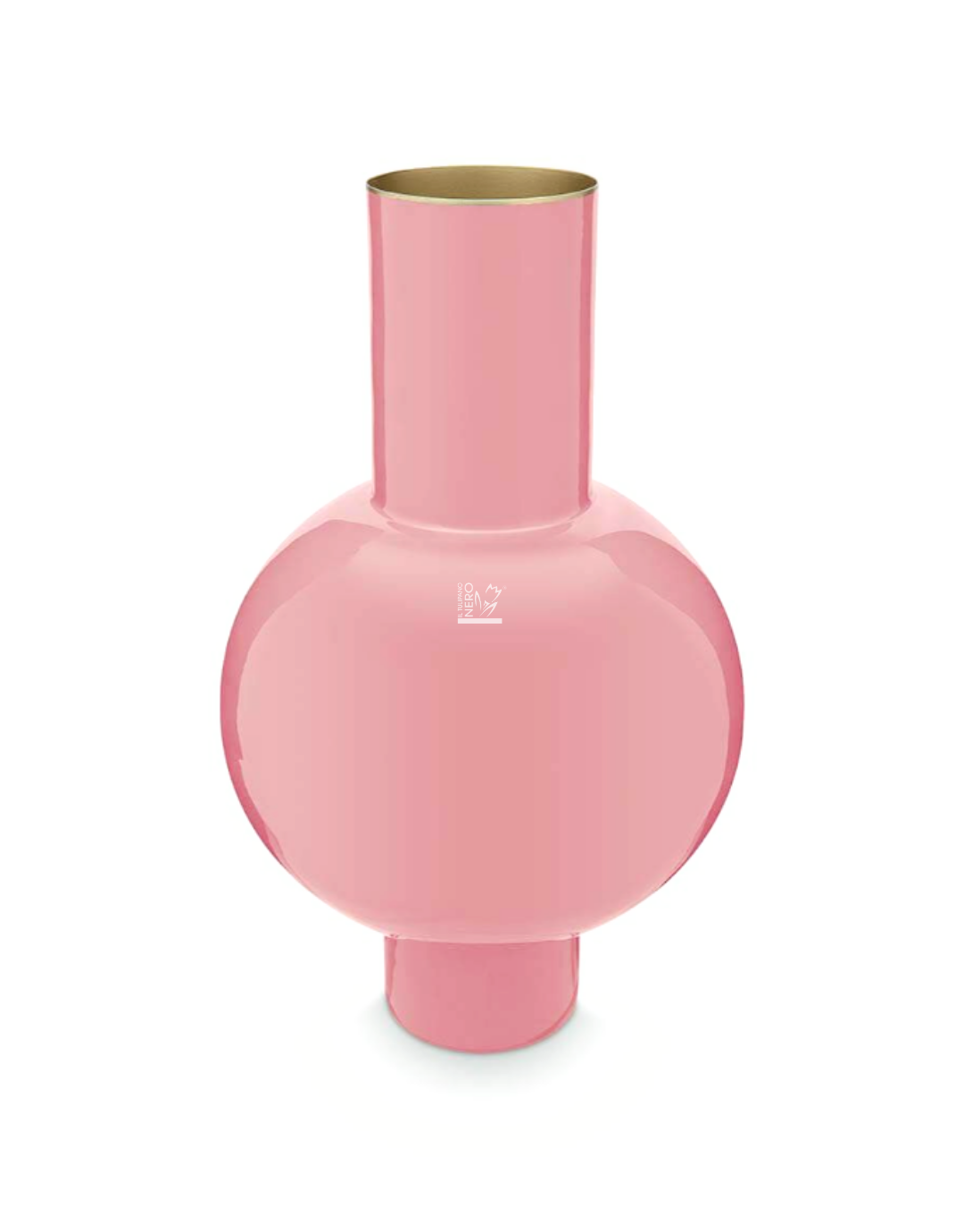 Vaso in Metallo Rosa Antico